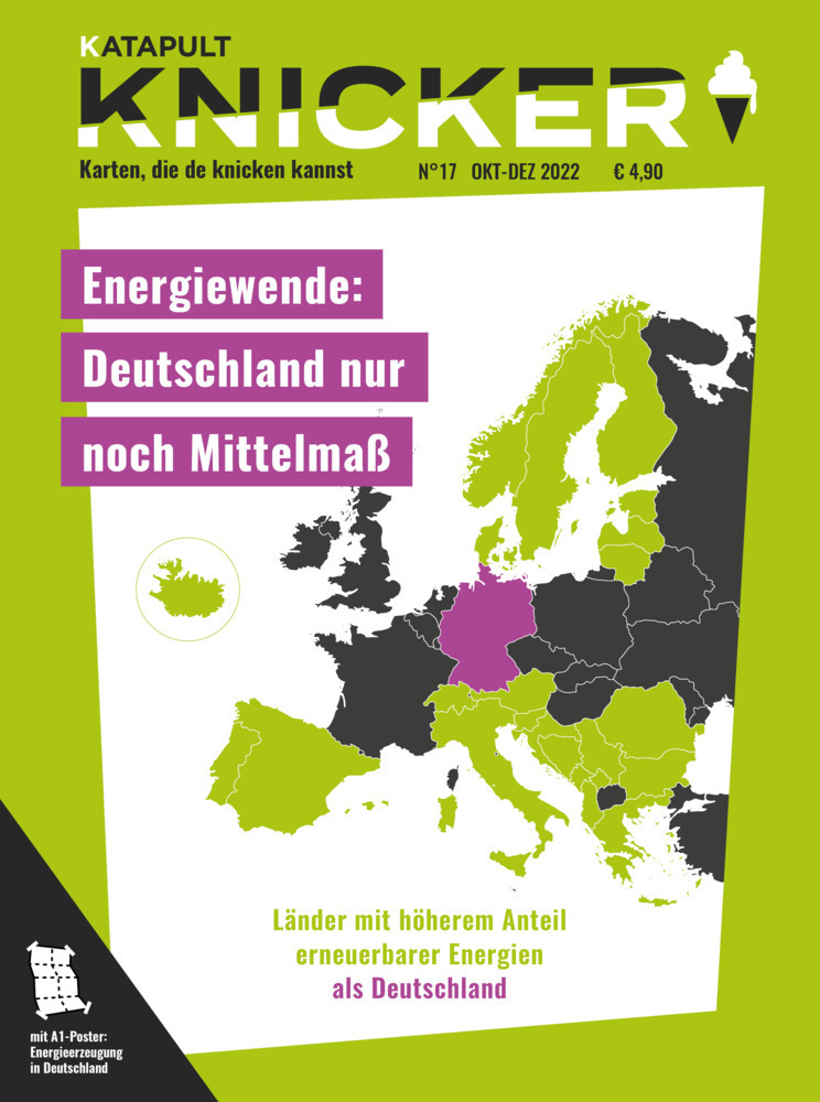Cover: 9783948923532 | KNICKER Ausgabe 17 | Energiewende: Deutschland nur noch Mittelmaß