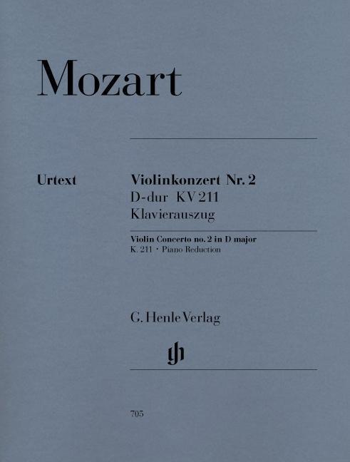 Cover: 9790201807058 | Violin Concerto No.2 In D K.211 | Besetzung: Violine und Klavier
