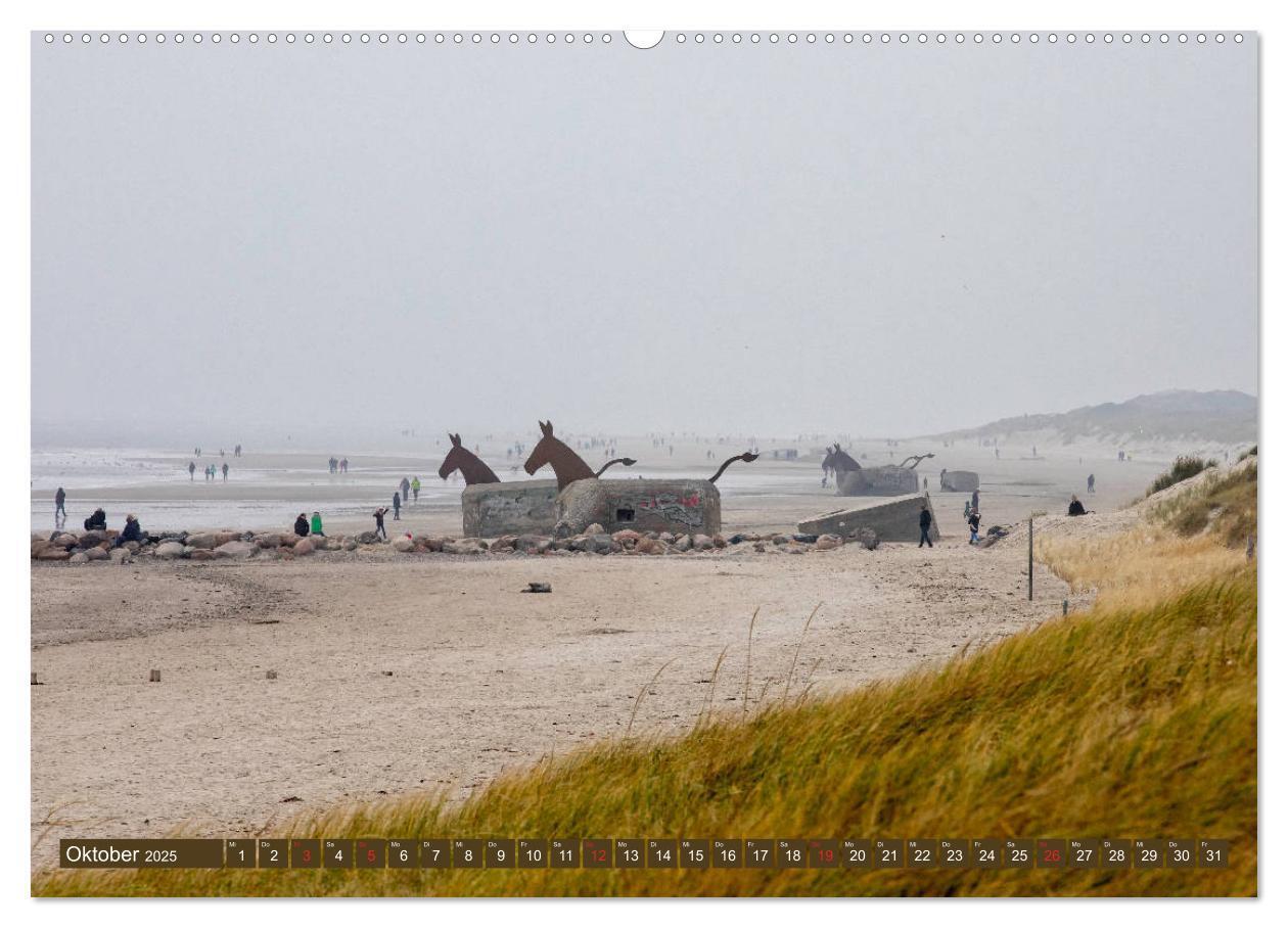 Bild: 9783435280346 | Blåvand - Sonne, Meer und Strand (Wandkalender 2025 DIN A2 quer),...