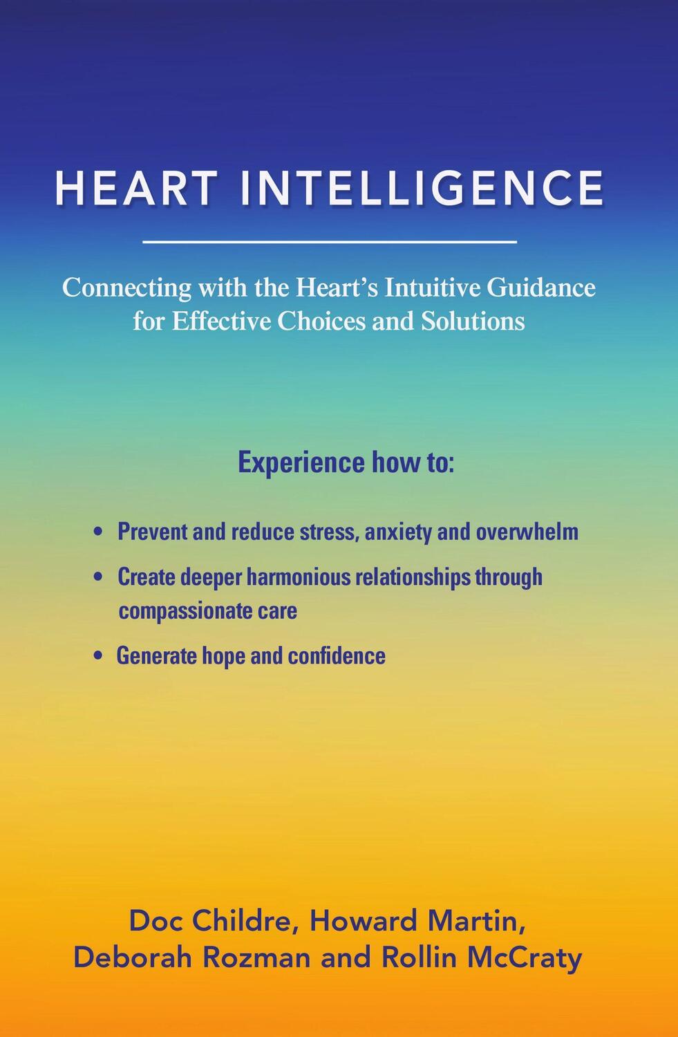 Cover: 9781956503630 | Heart Intelligence | Doc Childre (u. a.) | Taschenbuch | Englisch