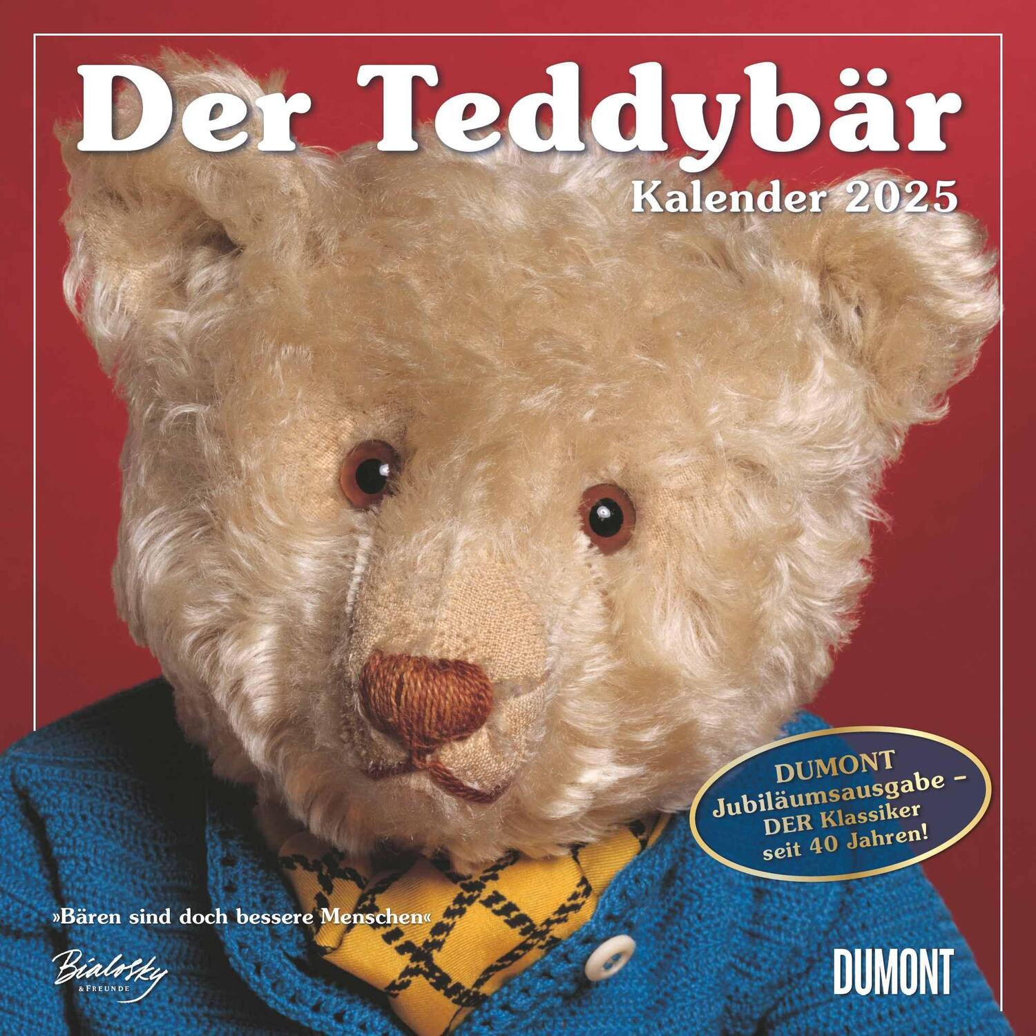 Cover: 4250809653266 | Der Teddybär 2025 - Broschürenkalender - Wandkalender - Format 30 x...