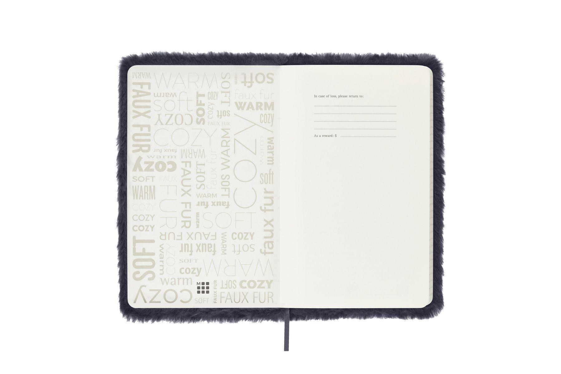 Bild: 8056598855371 | Moleskine Limited Edition Notebook Fur, Large, Ruled, Dark Blue (5...