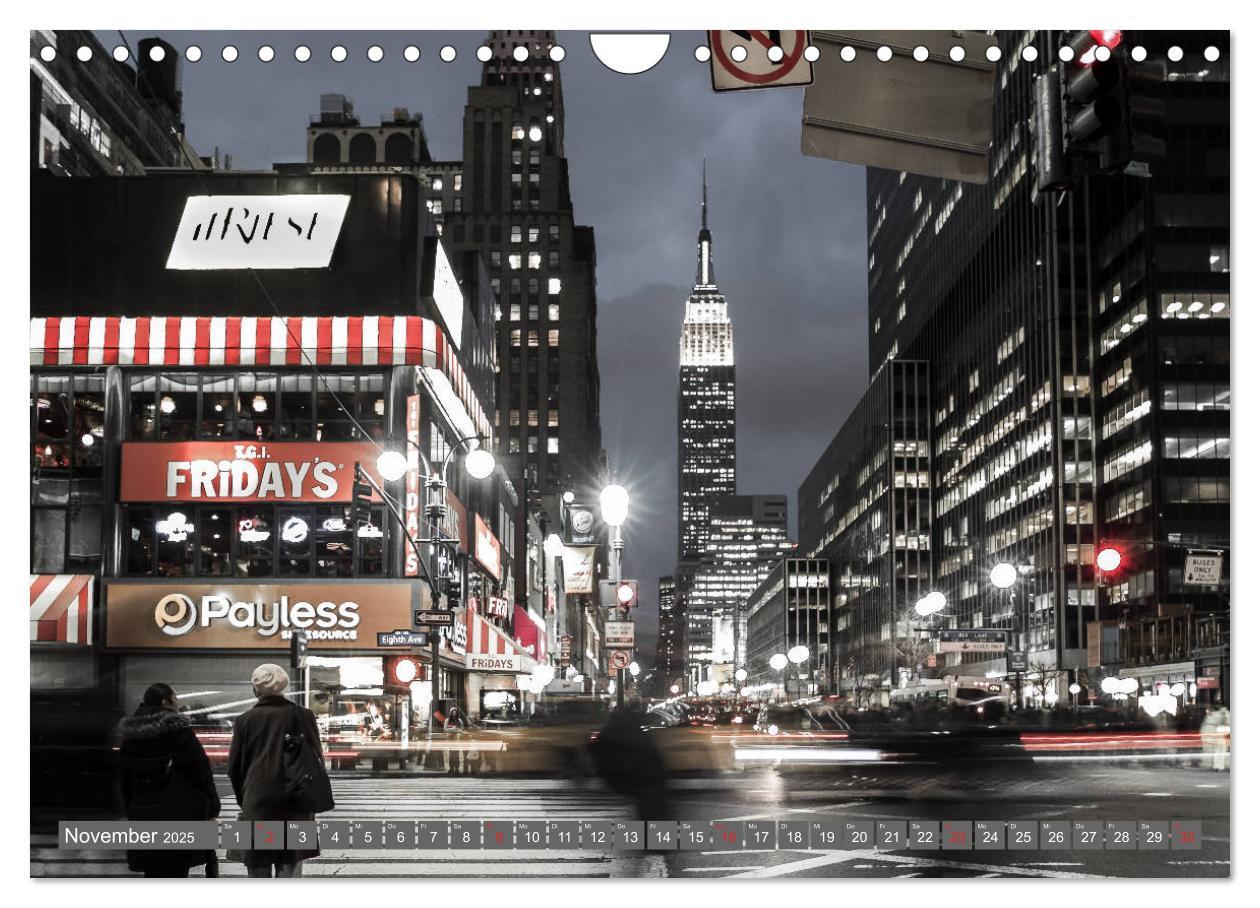 Bild: 9783435271900 | New York City - Color Glam Edition (Wandkalender 2025 DIN A4 quer),...