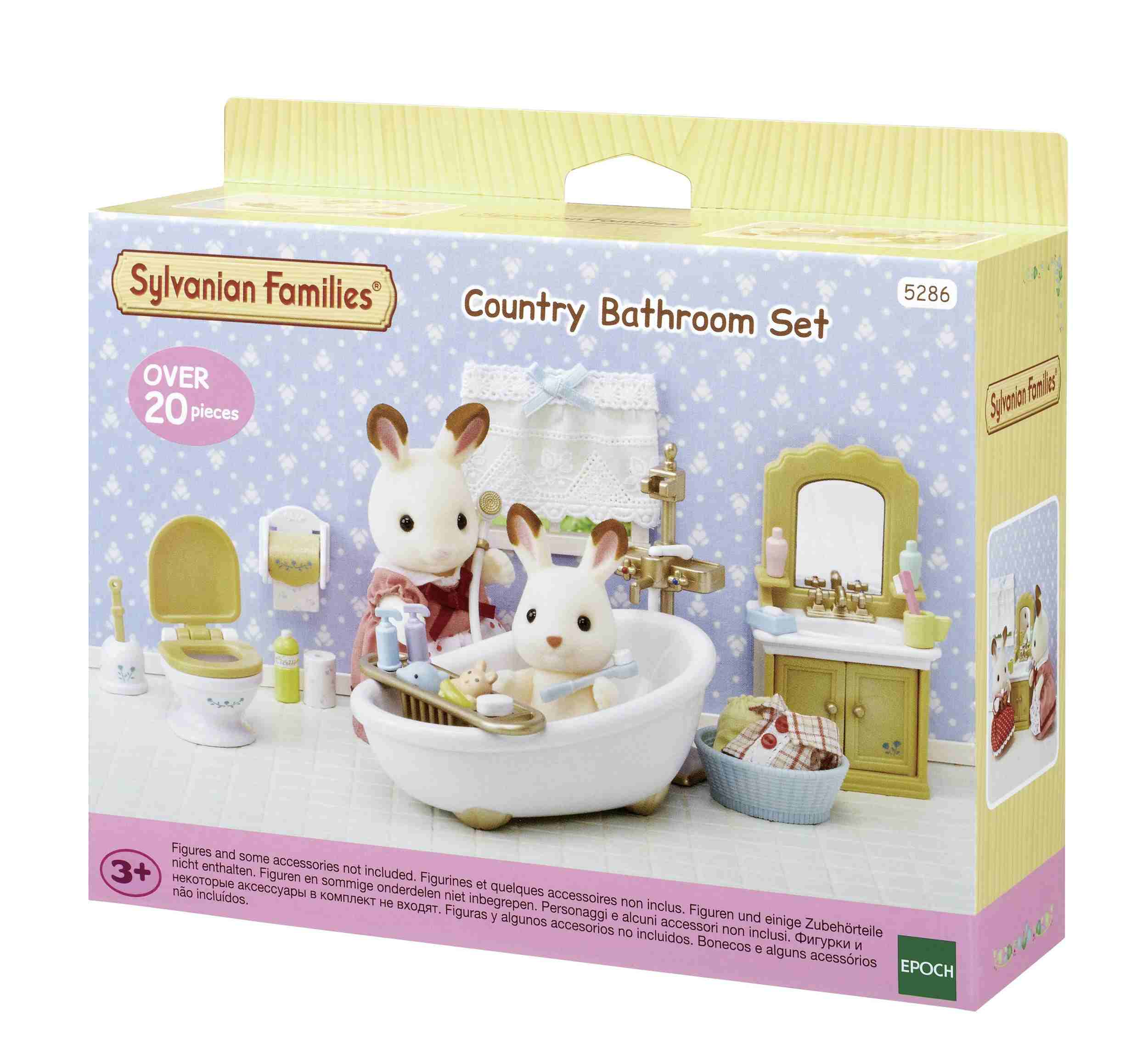 Cover: 5054131052860 | Sylvanian Families 5286 - Badezimmer im Landhausstil | 5286 | Deutsch