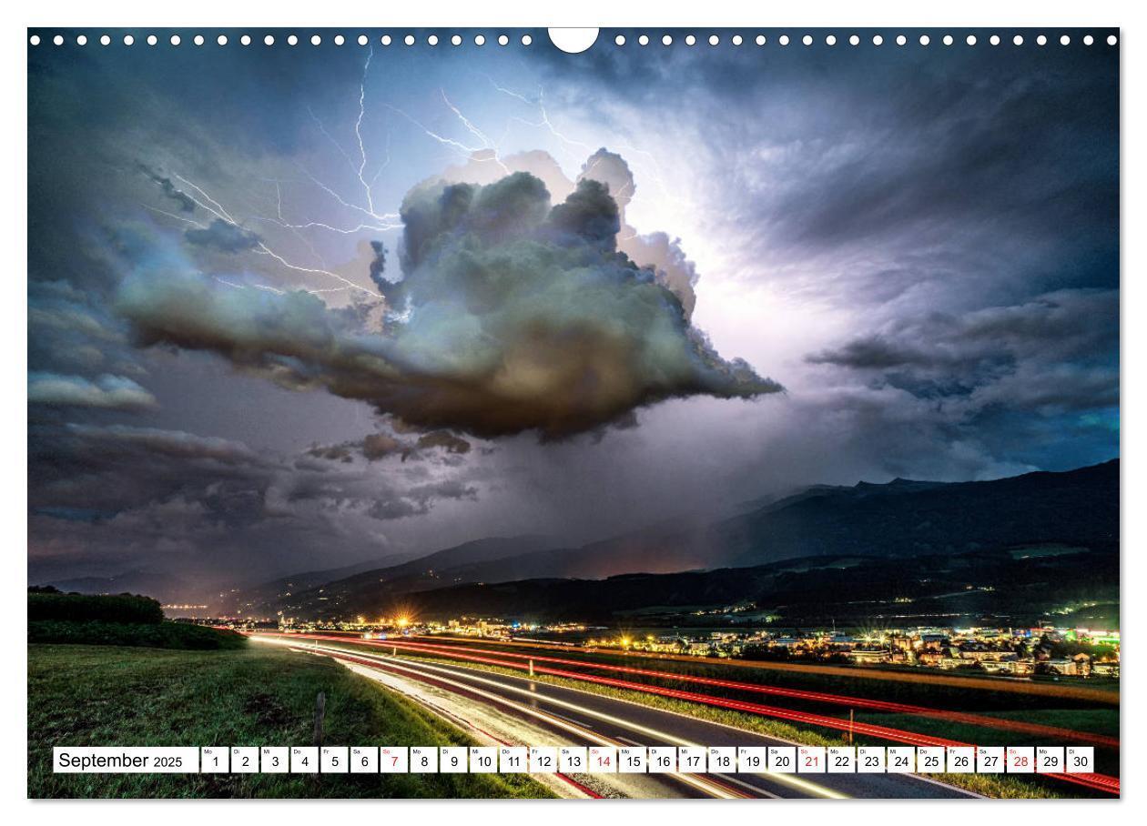 Bild: 9783435112654 | Gewitter in den Alpen (Wandkalender 2025 DIN A3 quer), CALVENDO...