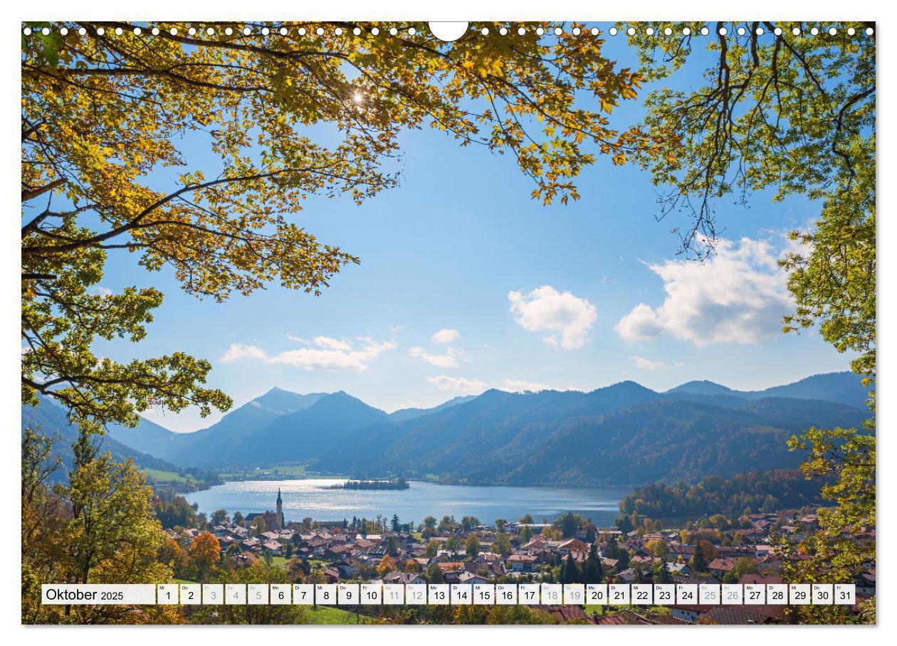 Bild: 9783383786518 | Schliersee-Idylle (Wandkalender 2025 DIN A3 quer), CALVENDO...