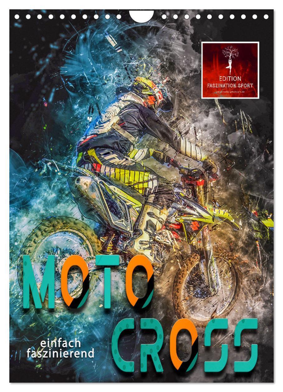 Cover: 9783675630314 | Motocross - einfach faszinierend (Wandkalender 2024 DIN A4 hoch),...