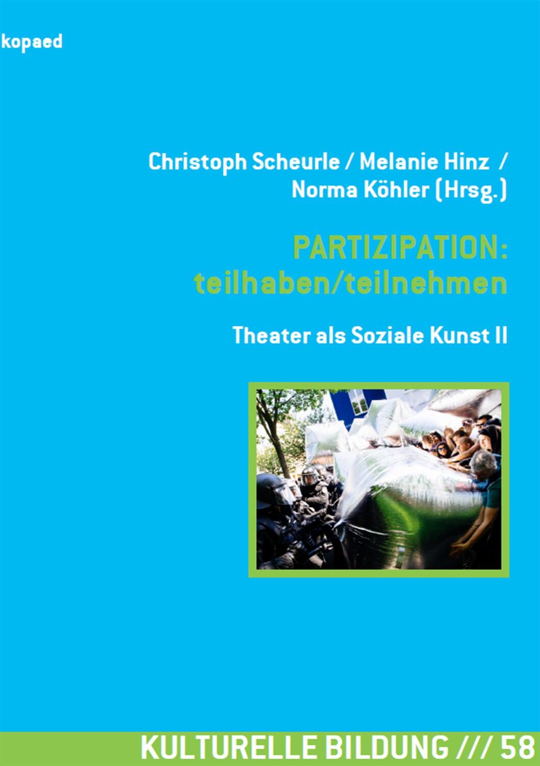 Cover: 9783867364584 | PARTIZIPATION: teilhaben/teilnehmen | Theater als Soziale Kunst 02