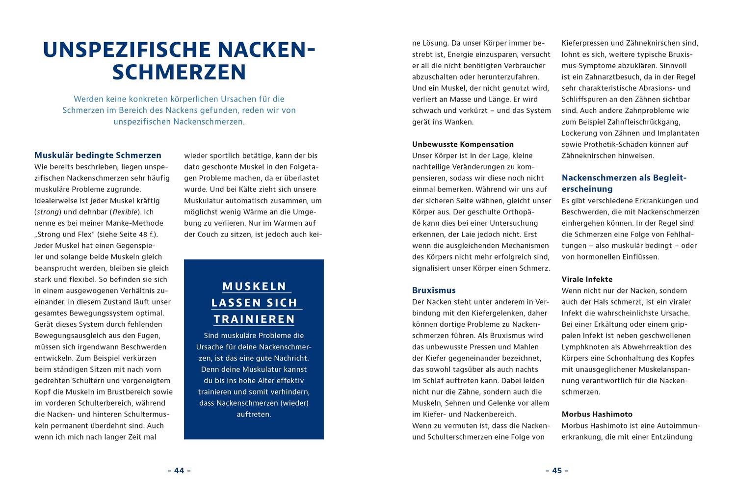 Bild: 9783965843950 | Schluss mit Nackenschmerzen | Matthias Manke | Taschenbuch | 144 S.