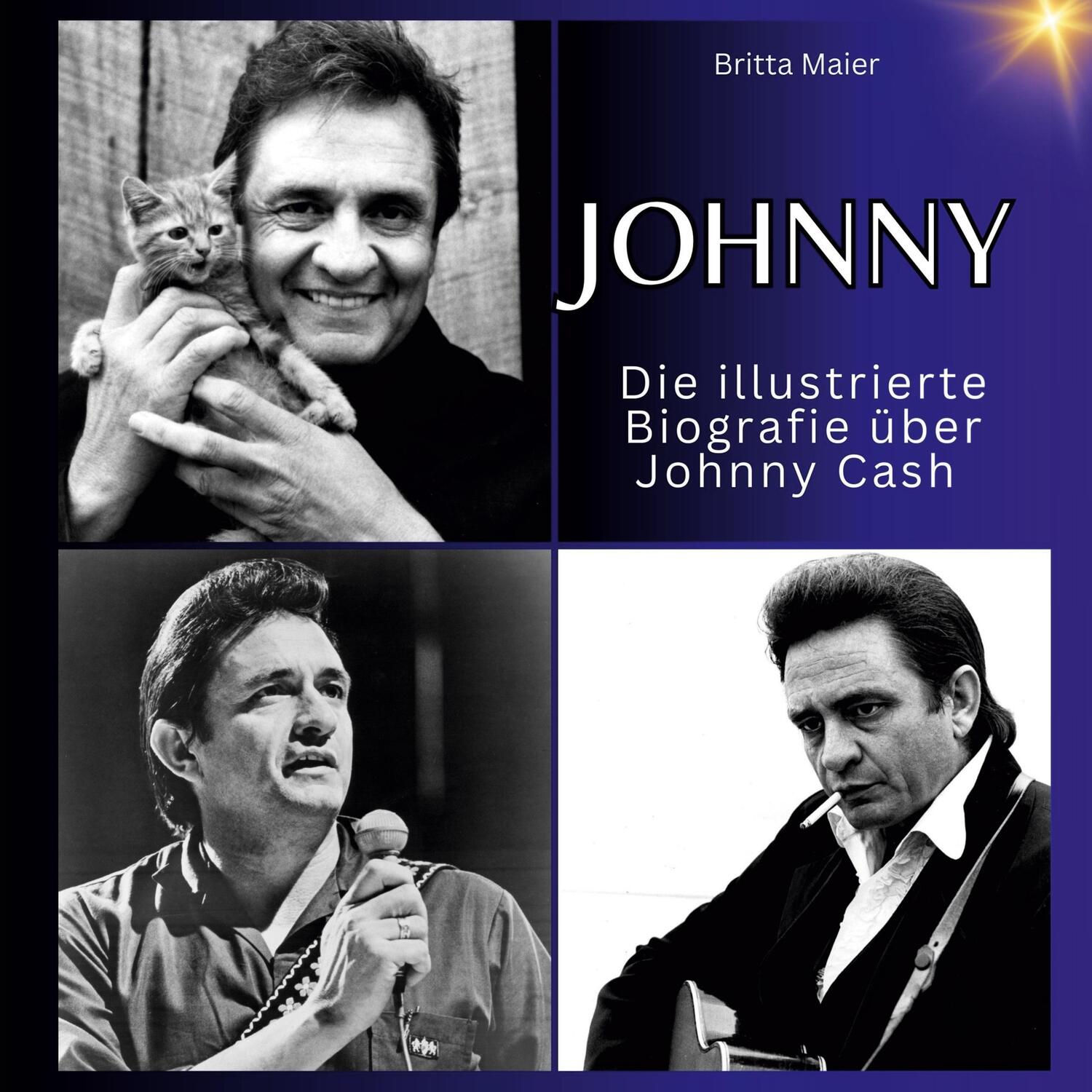 Cover: 9783750561823 | Johnny | Die illustrierte Biografie über Johnny Cash | Britta Maier