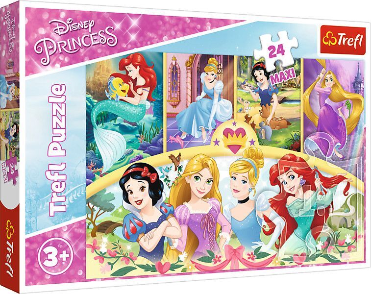 Cover: 5900511142945 | Maxi Puzzle 24 Teile - Disney Prinzessinnen | Spiel | In Kartonage