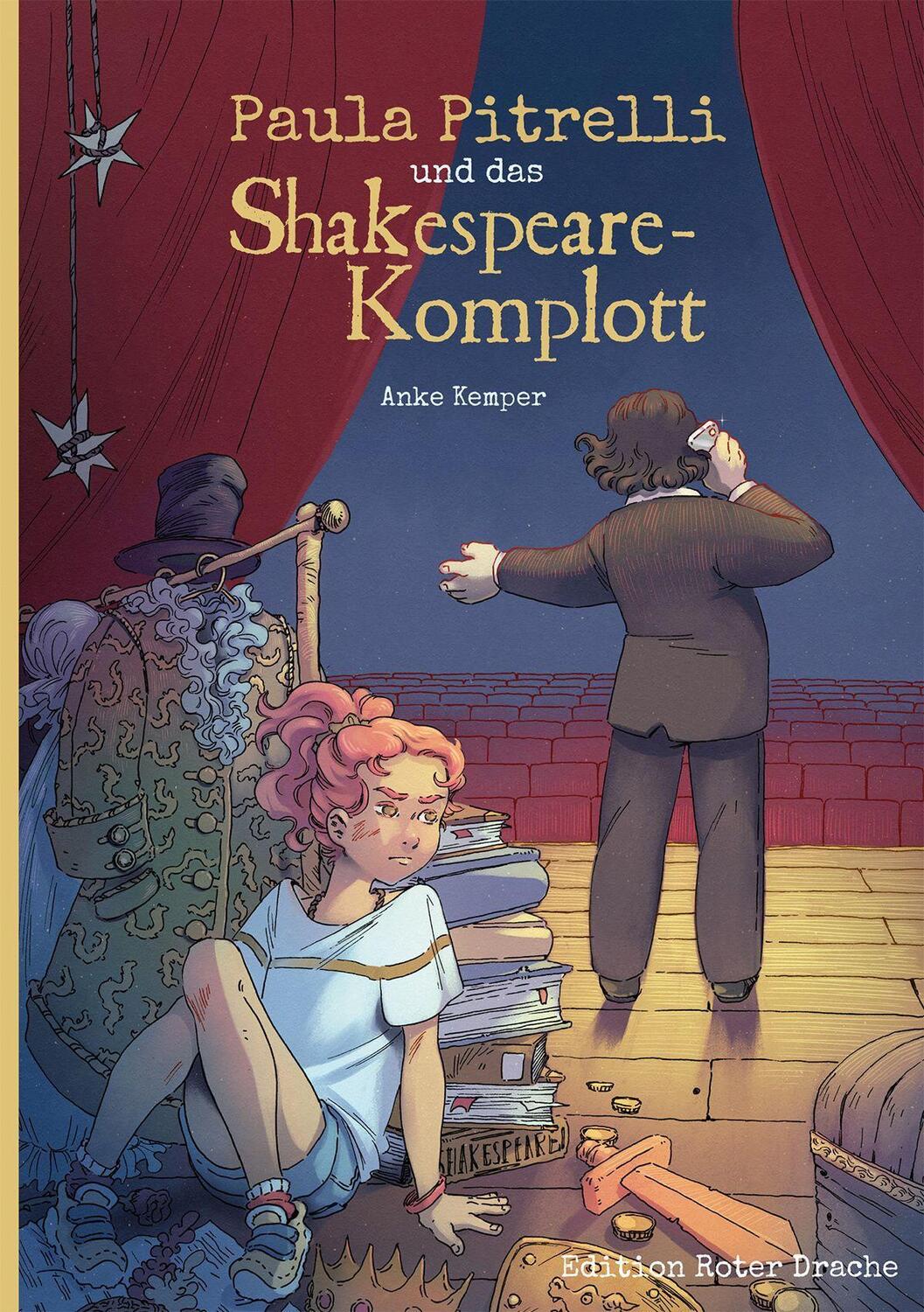 Cover: 9783968150420 | Paula Pitrelli und das Shakespeare-Komplott | Anke Kemper | Buch