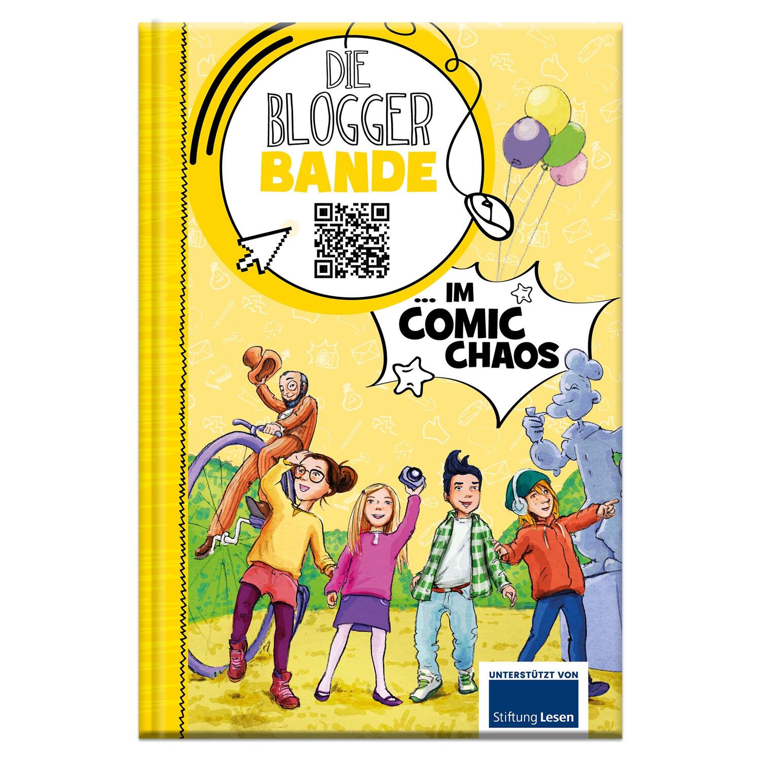 Cover: 9783963472916 | Die Bloggerbande im Comic-Chaos | Detektiv Comic-Roman für Kinder ab 7