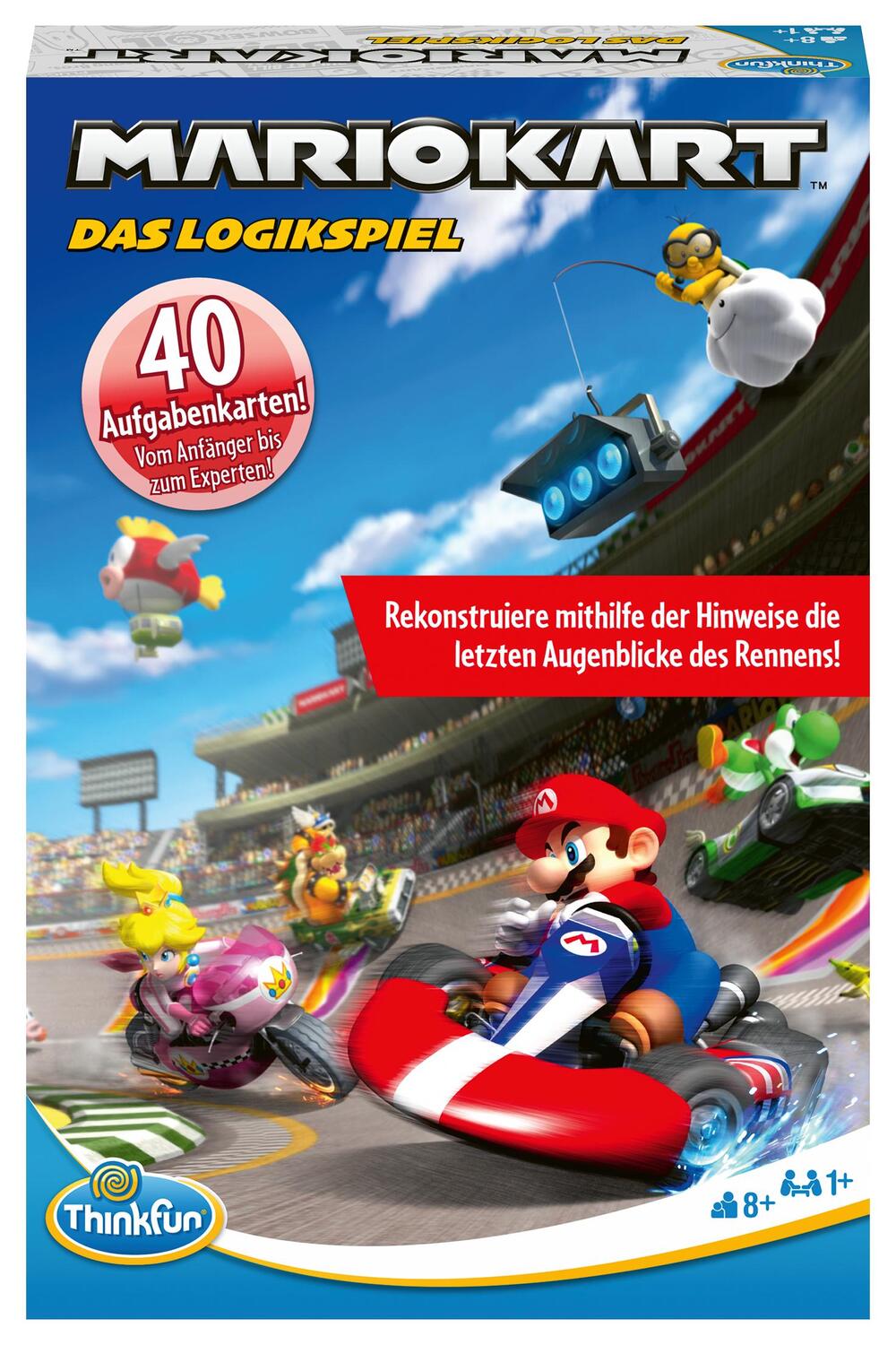 Cover: 4005556765362 | Thinkfun - 76536 - Mariokart - Das Logikspiel - Das rasante...