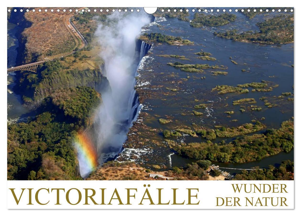 Cover: 9783383401138 | VICTORIAFÄLLE Wunder der Natur (Wandkalender 2024 DIN A3 quer),...