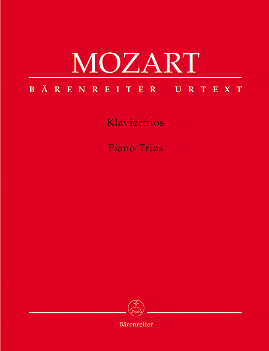 Cover: 9790006456543 | Piano Trios, complete | Urtext | Wolfgang Amadeus Mozart | Buch