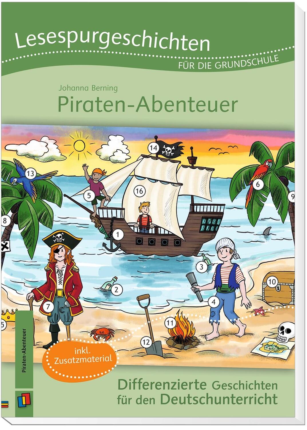 Bild: 9783834647719 | Lesespurgeschichten für die Grundschule  Piraten-Abenteuer | Berning