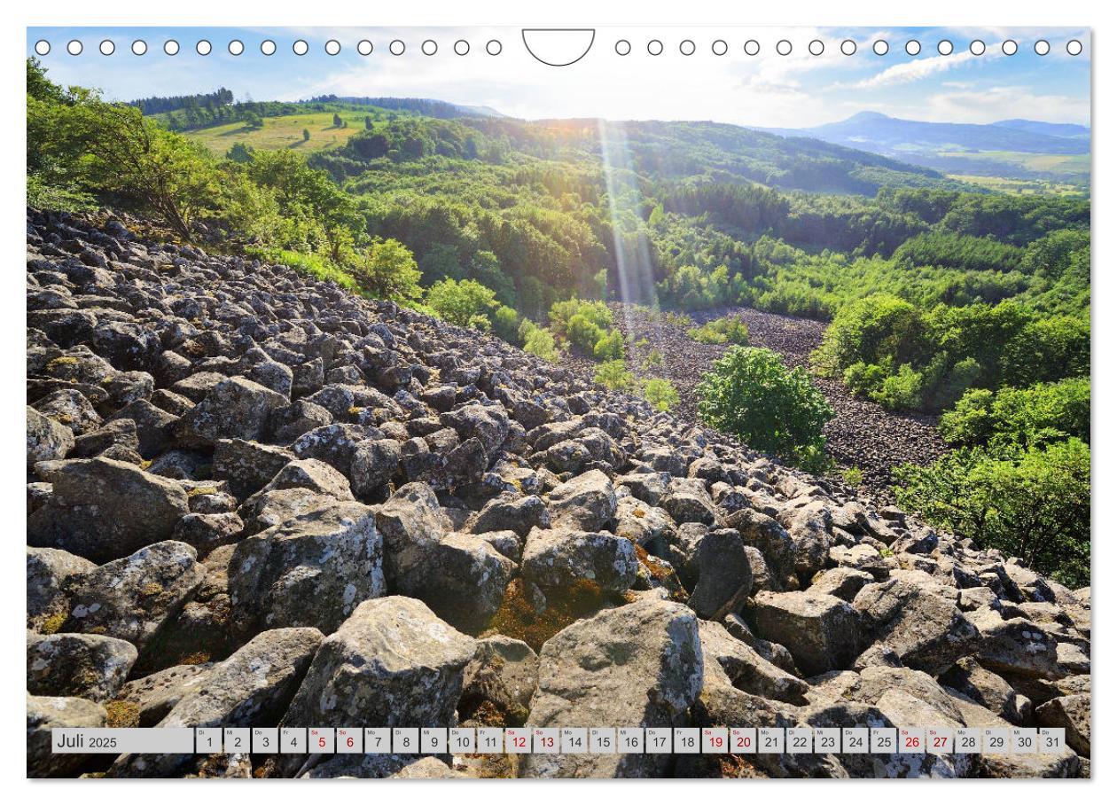 Bild: 9783435224500 | Rhön - Basalt (Wandkalender 2025 DIN A4 quer), CALVENDO Monatskalender