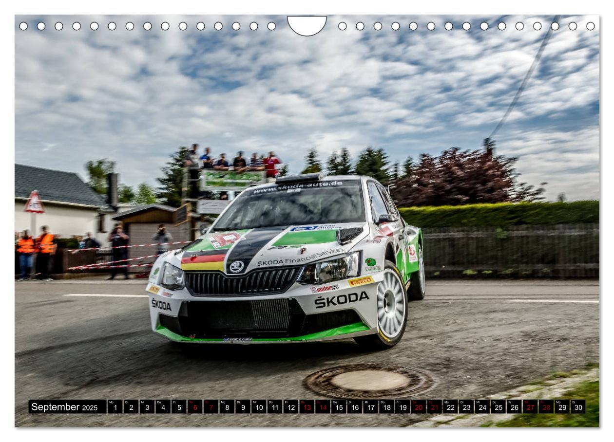 Bild: 9783435410781 | SCHNELL! AUTHENTISCH! MITTENDRIN! - RALLYE! (Wandkalender 2025 DIN...