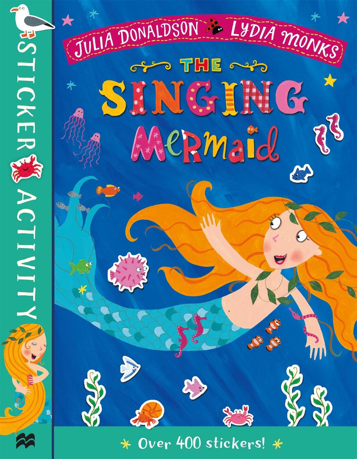 Cover: 9781529010923 | The Singing Mermaid Sticker Book | Julia Donaldson | Taschenbuch