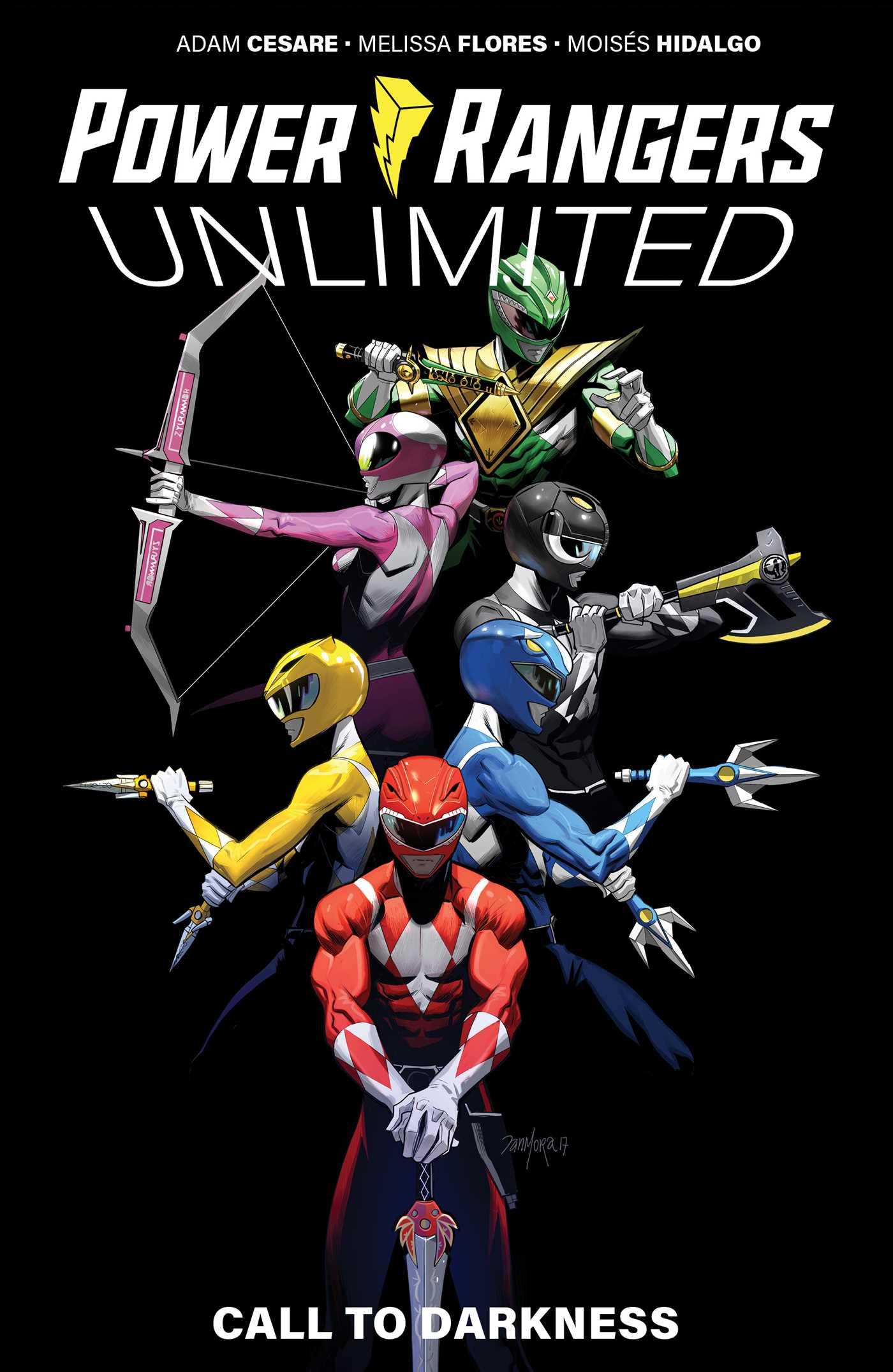 Cover: 9781608861392 | Power Rangers Unlimited | Call to Darkness | Adam Cesare (u. a.)