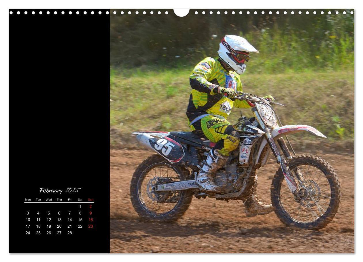 Bild: 9781325996216 | Motocross - MX UK-Version (Wall Calendar 2025 DIN A3 landscape),...