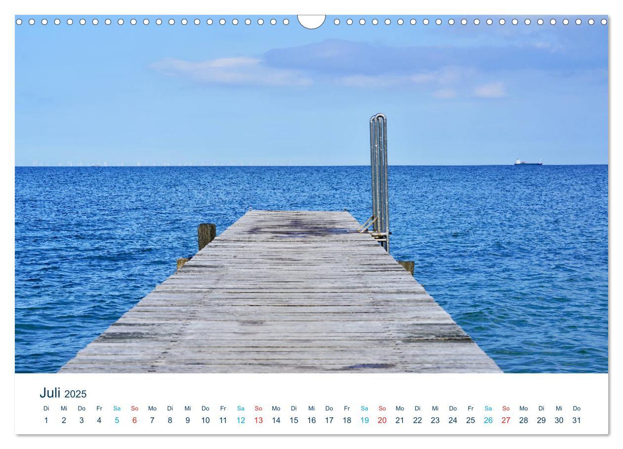 Bild: 9783435113415 | Der Fehmarn-Steg (Wandkalender 2025 DIN A3 quer), CALVENDO...