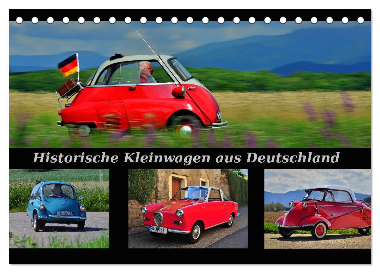 Cover: 9783383224775 | Historische Kleinwagen aus Deutschland (Tischkalender 2024 DIN A5...