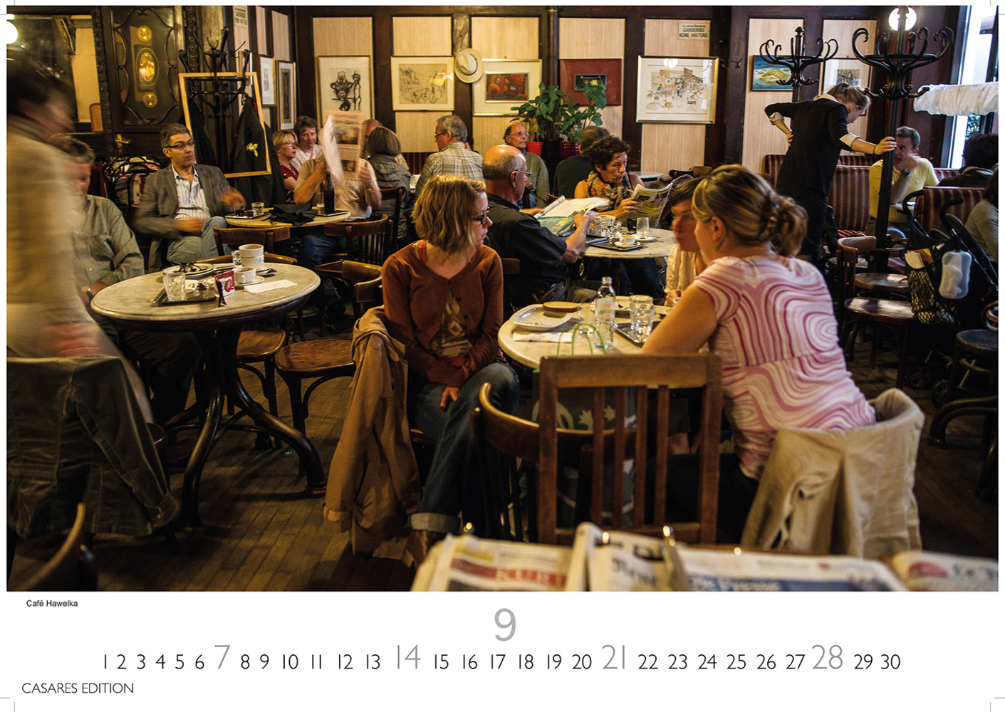 Bild: 9781835241479 | Wiener Caféhaus Kultur 2025 S 24x35cm | Kalender | 14 S. | Deutsch