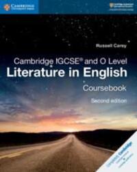 Cover: 9781108439916 | Cambridge IGCSE® and O Level Literature in English Coursebook | Carey