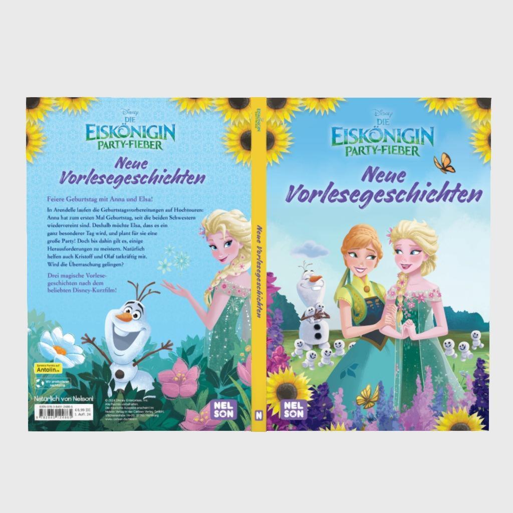 Bild: 9783845124865 | Disney Die Eiskönigin: Party-Fieber: Neue Vorlesegeschichten | Buch