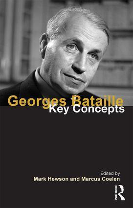 Cover: 9781138908567 | Georges Bataille | Key Concepts | Taschenbuch | Key Concepts | 2015
