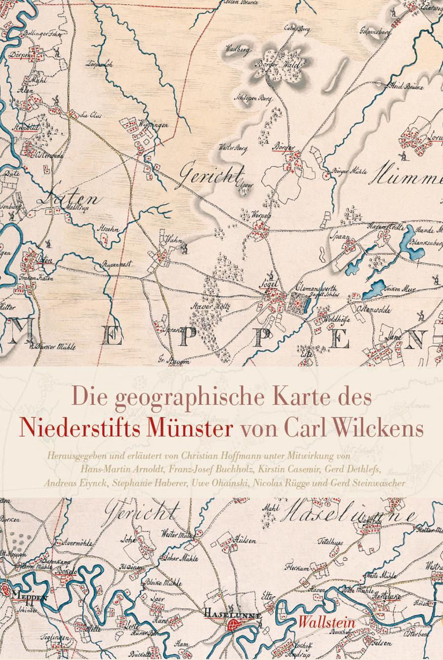 Cover: 9783835337374 | Die geographische Karte des Niederstifts Münster von Carl Wilckens