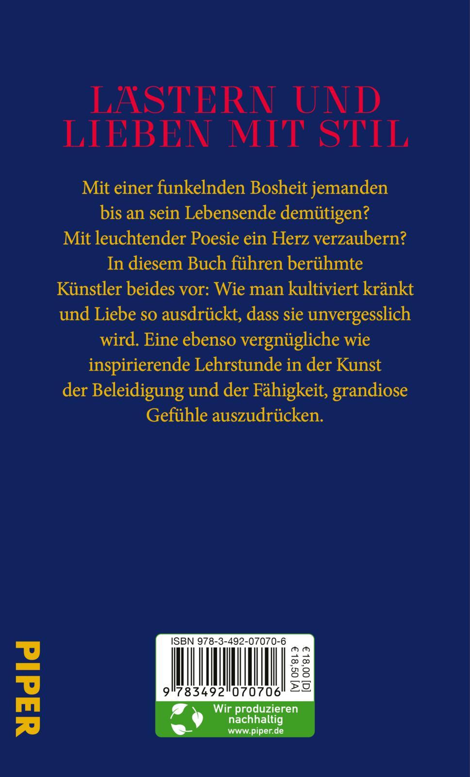 Rückseite: 9783492070706 | »Sie sind wohl übers Ufer getreten, Sie Rinnsal!« | Sven Michaelsen