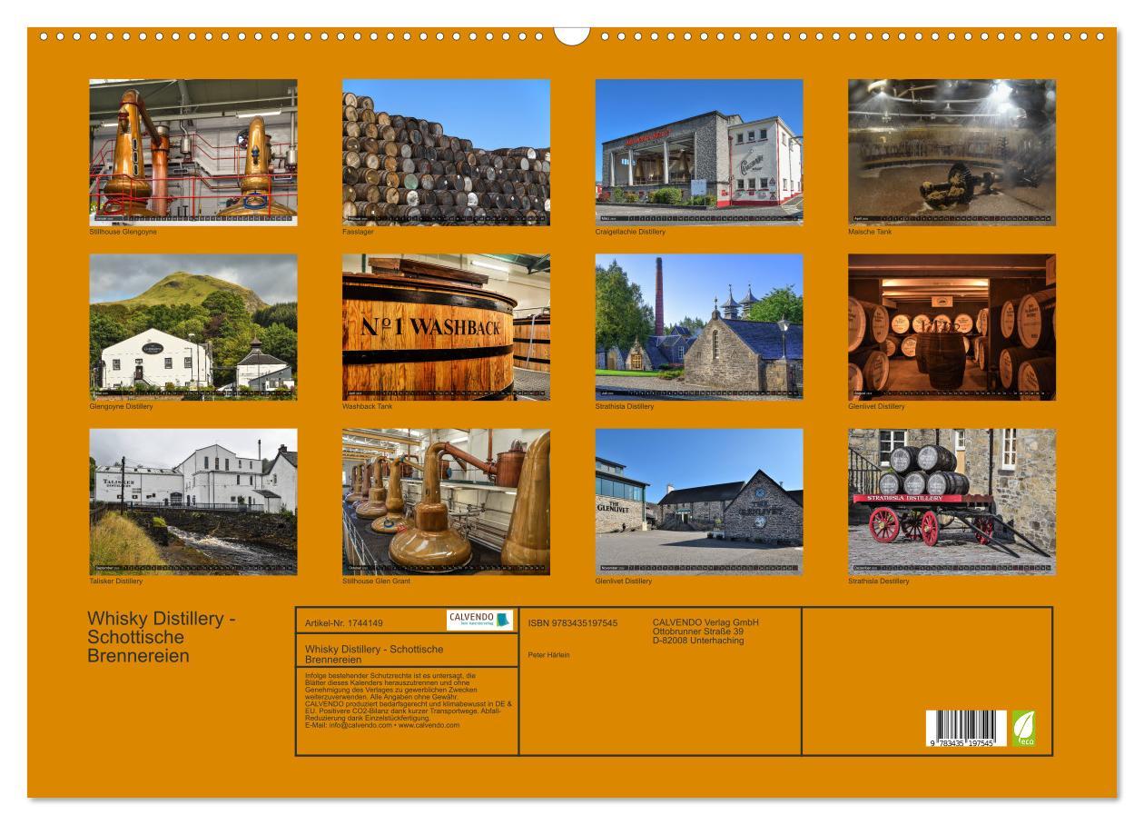 Bild: 9783435197545 | Whisky Distillery - Schottische Brennereien (Wandkalender 2025 DIN...