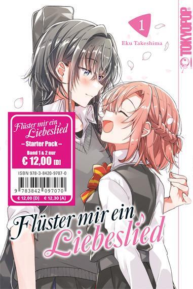 Cover: 9783842097070 | Flüster mir ein Liebeslied Starter Pack | Eku Takeshima | Taschenbuch