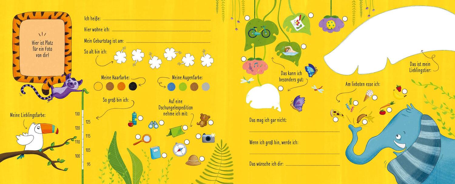 Bild: 9783745903676 | Mein Dschungel voller Freunde - Das Kindergartenalbum | Buch | Deutsch