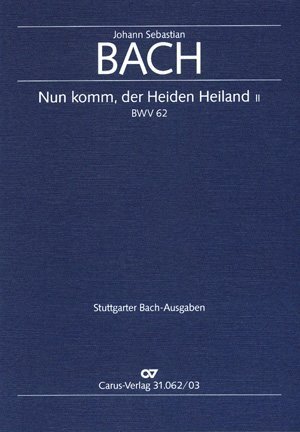 Cover: 9790007043575 | Nun komm, der Heiden Heiland II (Klavierauszug) | Bach | Buch | 32 S.