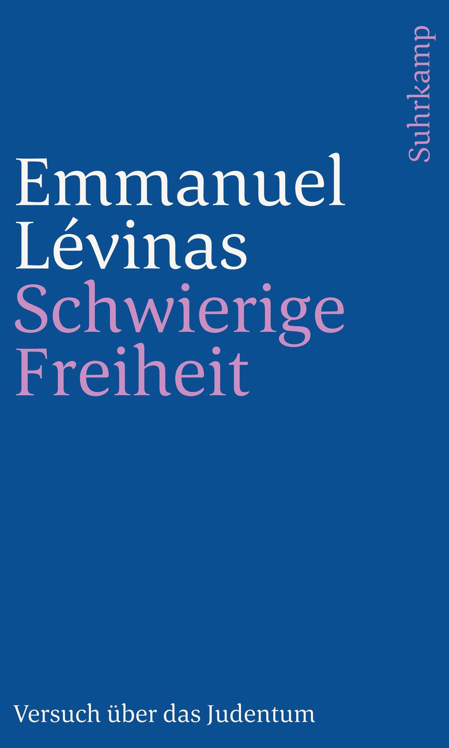 Cover: 9783633241125 | Schwierige Freiheit | Versuch über das Judentum | Emmanuel Lévinas