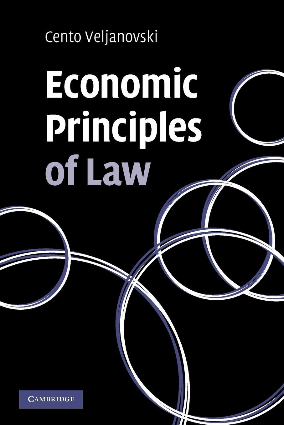 Cover: 9780521695466 | Economic Principles of Law | Cento Veljanovski | Taschenbuch | 2011