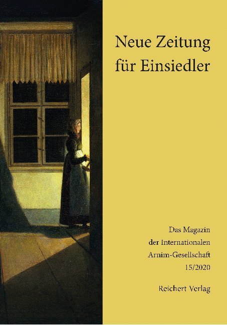 Cover: 9783954904822 | Neue Zeitung für Einsiedler. Bd.15/2020 | Roswitha Burwick | Buch