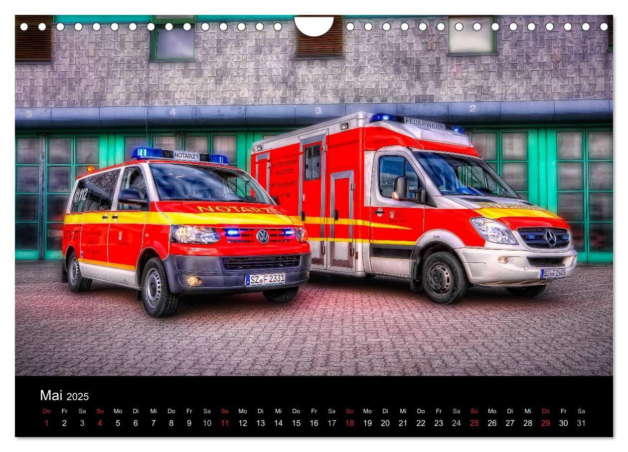 Bild: 9783435751068 | Berufsfeuerwehr Salzgitter (Wandkalender 2025 DIN A4 quer),...