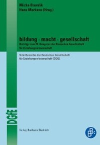 Cover: 9783866491489 | Bildung Macht Gesellschaft | Taschenbuch | 335 S. | Deutsch | 2007