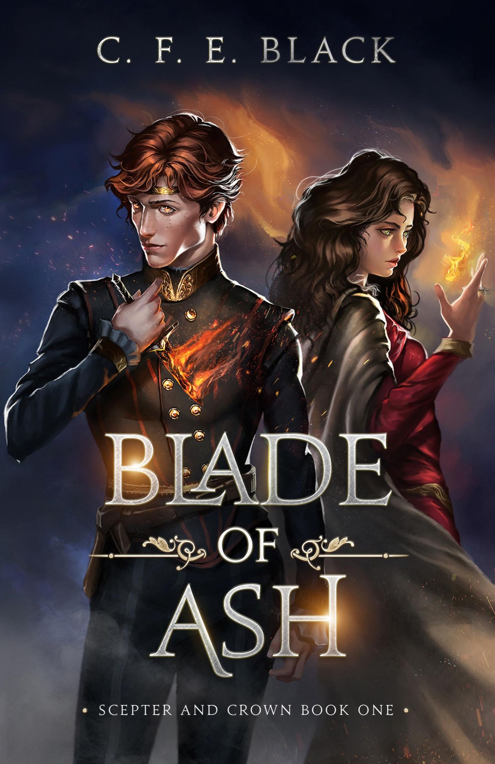 Cover: 9781737942511 | Blade of Ash | Scepter and Crown Book One | C. F. E. Black | Buch