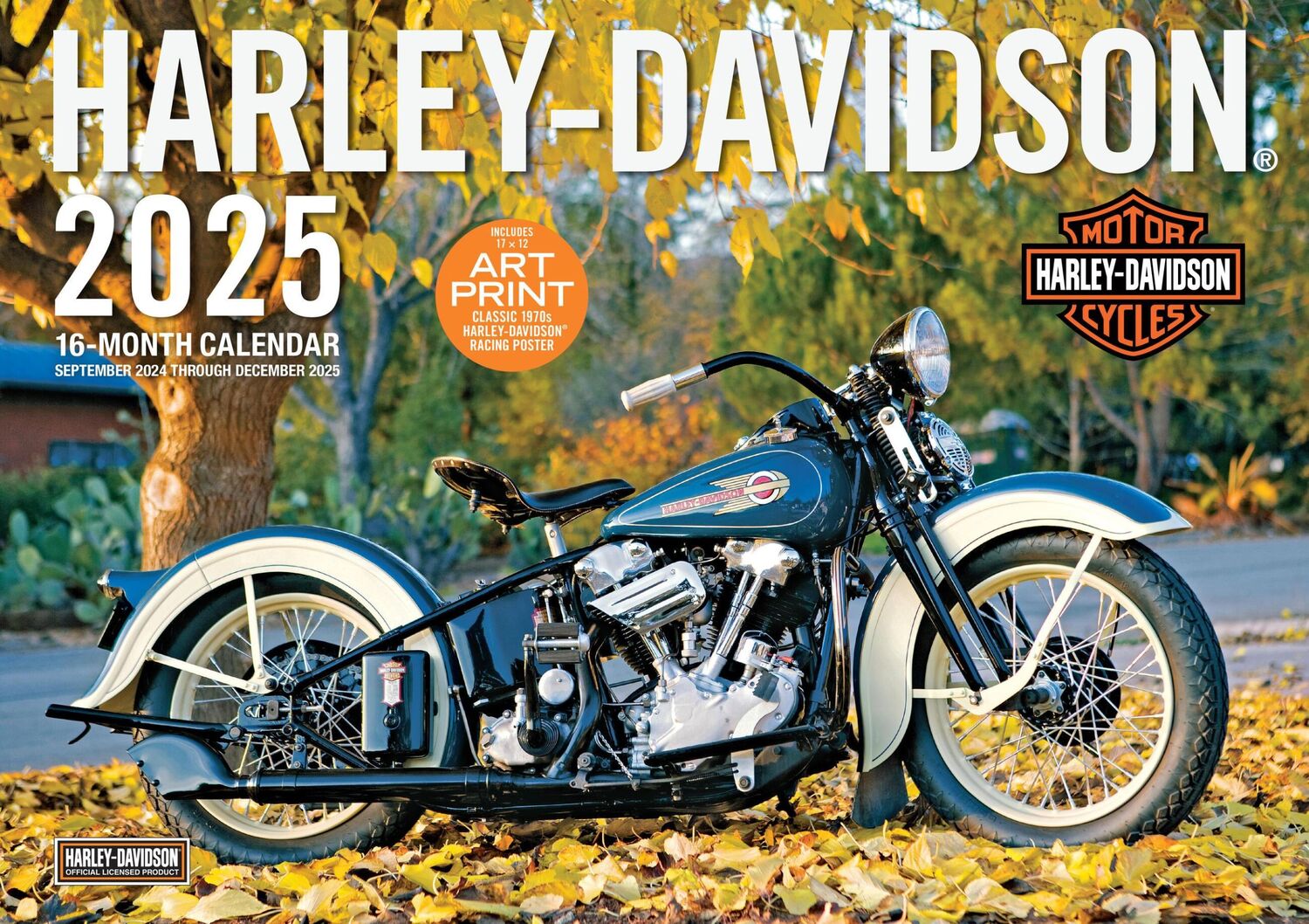 Cover: 9780760392034 | Harley-Davidson 17x12 2025 | Kalender | Englisch | 2025