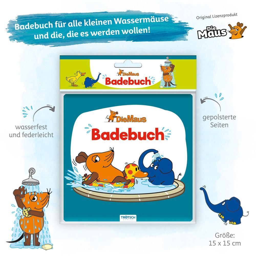 Bild: 9783965523890 | Trötsch Die Maus Badebuch | Trötsch Verlag | Buch | 8 S. | Deutsch
