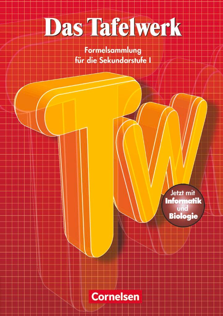 Cover: 9783060207800 | Das Tafelwerk | Willi Wörstenfeld | Buch | Lesebändchen | 128 S.