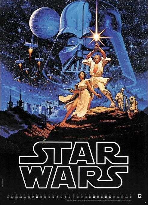 Bild: 9783756404346 | Star Wars Filmplakate Edition 2024. Die schönsten Plakate der Saga...
