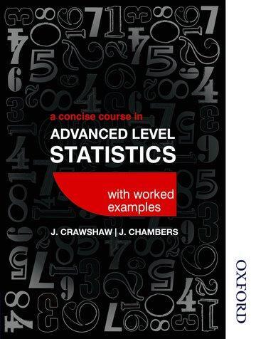 Cover: 9781408522295 | Crawshaw, D: Concise Course in Advanced Level Statistics wit | Buch