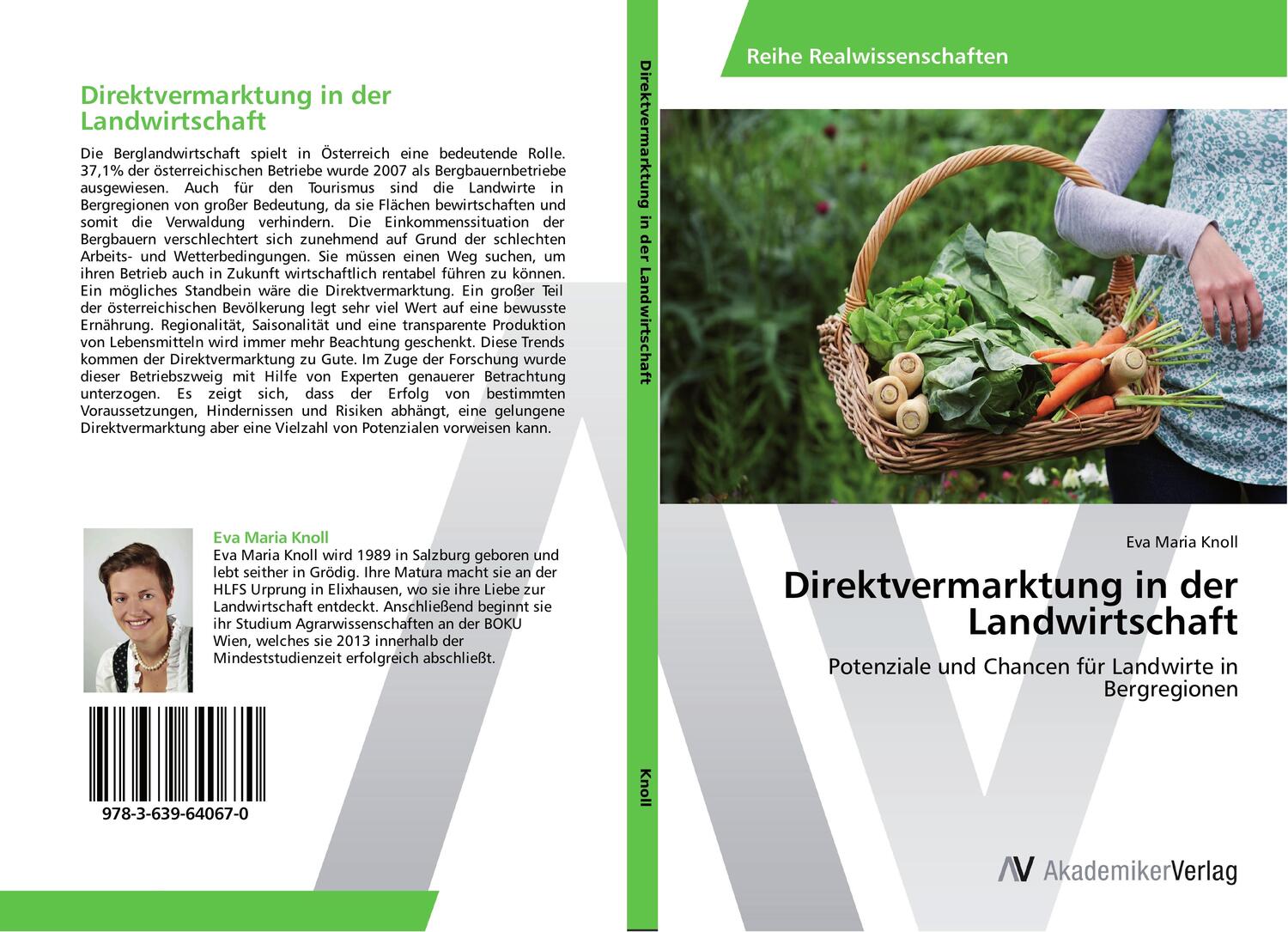 Cover: 9783639640670 | Direktvermarktung in der Landwirtschaft | Eva Maria Knoll | Buch